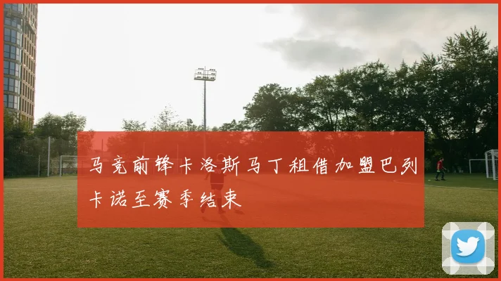 马竞前锋卡洛斯马丁租借加盟巴列卡诺至赛季结束